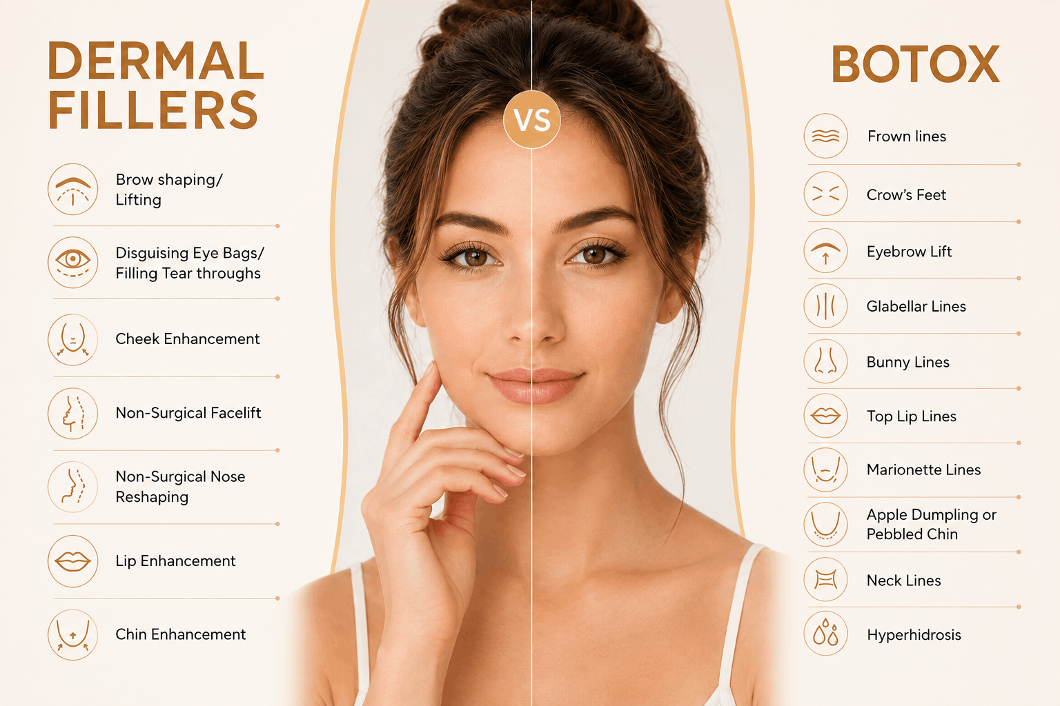 Dermal Fillers vs. Botox